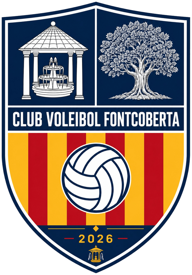Escut del Club Voleibol Fontcoberta